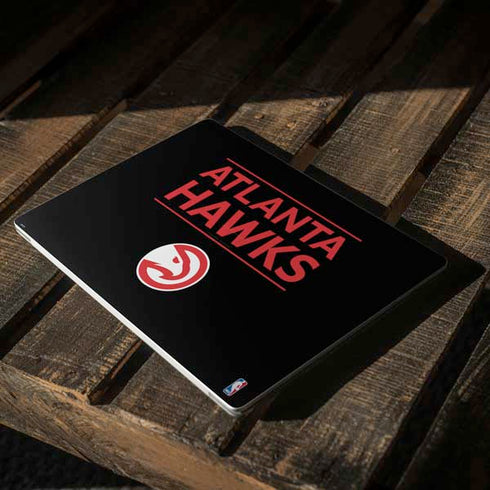 NBA Atlanta Hawks Standard - Black Surface Laptop 3 13.5in Skin