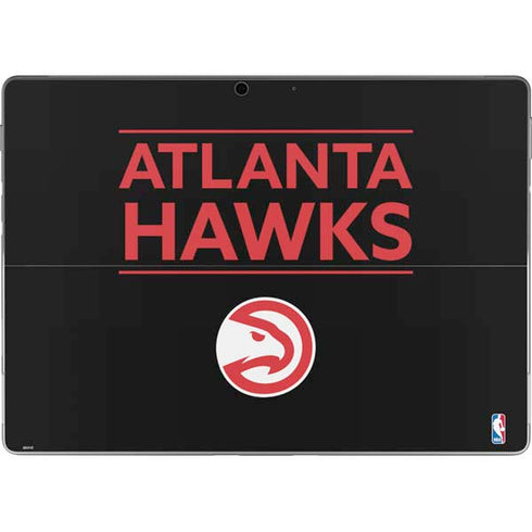 NBA Atlanta Hawks Standard - Black Surface Pro 8 Skin