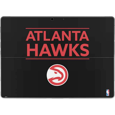 NBA Atlanta Hawks Standard - Black Surface Pro 9 Skin