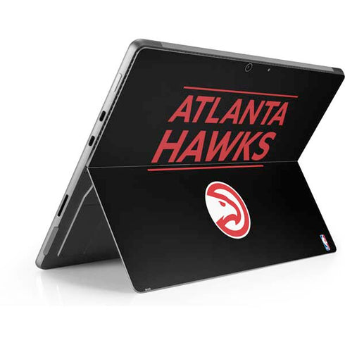 NBA Atlanta Hawks Standard - Black Surface Pro 9 Skin