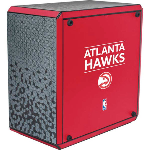 NBA Atlanta Hawks Standard - Red Cooler Master MasterBox Q300L Mini Tower Skin