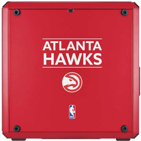 NBA Atlanta Hawks Standard - Red Cooler Master MasterBox Q300L Mini Tower Skin