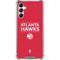 NBA Atlanta Hawks Standard - Red Galaxy A15 5G Clear Case
