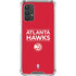 NBA Atlanta Hawks Standard - Red Galaxy A32 5G Clear Case