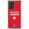 NBA Atlanta Hawks Standard - Red Galaxy A52 5G Clear Case