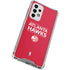 NBA Atlanta Hawks Standard - Red Galaxy A53 5G Clear Case