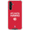 NBA Atlanta Hawks Standard - Red Galaxy A54 5G Clear Case