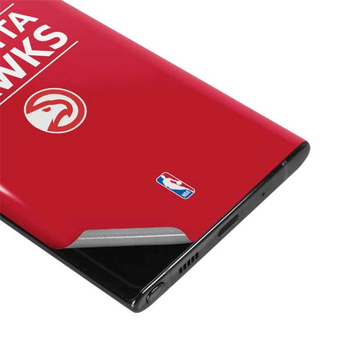 NBA Atlanta Hawks Standard - Red Galaxy Note 10 Plus Skin