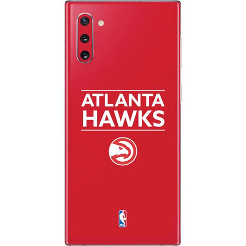 NBA Atlanta Hawks Standard - Red Galaxy Note 10 Skin