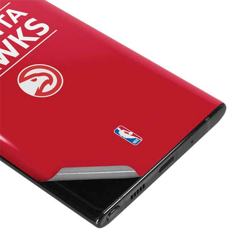 NBA Atlanta Hawks Standard - Red Galaxy Note 10 Skin