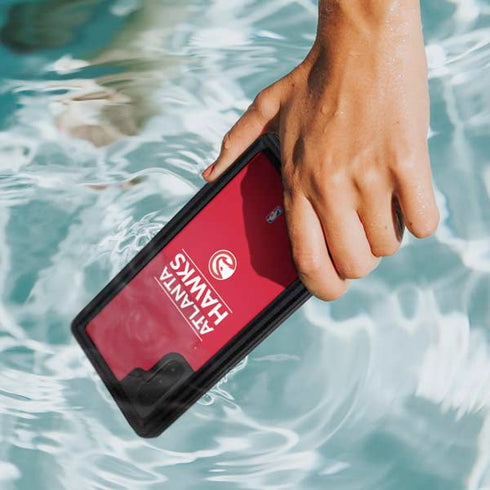 NBA Atlanta Hawks Standard - Red Galaxy Note 10 Waterproof Case