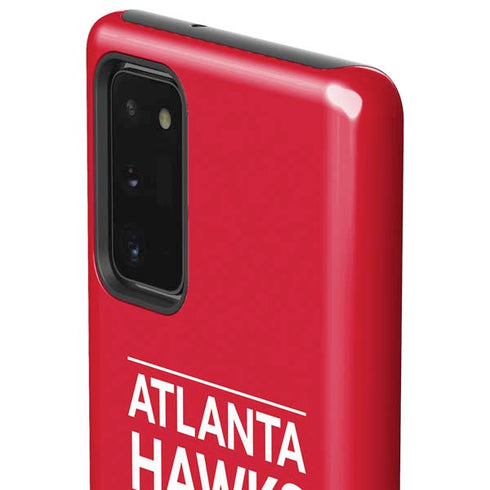 NBA Atlanta Hawks Standard - Red Galaxy Note20 5G Pro Case
