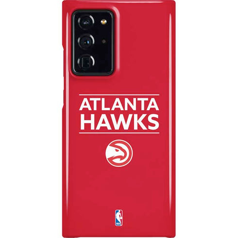 NBA Atlanta Hawks Standard - Red Galaxy Note20 Ultra 5G Lite Case