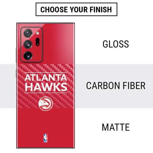 NBA Atlanta Hawks Standard - Red Galaxy Note20 Ultra 5G Skin