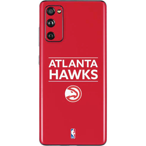 NBA Atlanta Hawks Standard - Red Galaxy S20 Fan Edition Skin