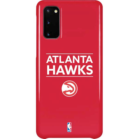 NBA Atlanta Hawks Standard - Red Galaxy S20 Lite Case