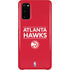 NBA Atlanta Hawks Standard - Red Galaxy S20 Lite Case