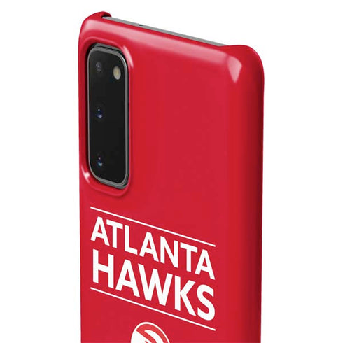NBA Atlanta Hawks Standard - Red Galaxy S20 Lite Case