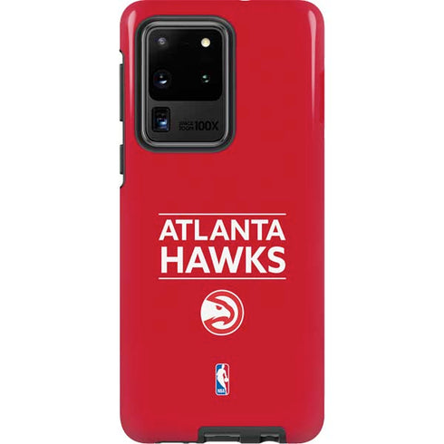 NBA Atlanta Hawks Standard - Red Galaxy S20 Ultra 5G Pro Case