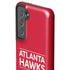 NBA Atlanta Hawks Standard - Red Galaxy S21 5G Pro Case