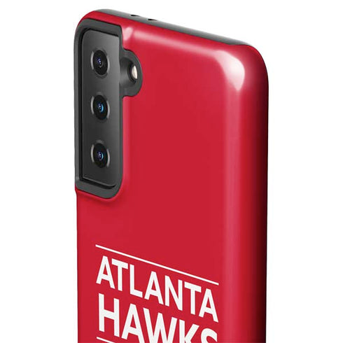 NBA Atlanta Hawks Standard - Red Galaxy S21 FE Pro Case