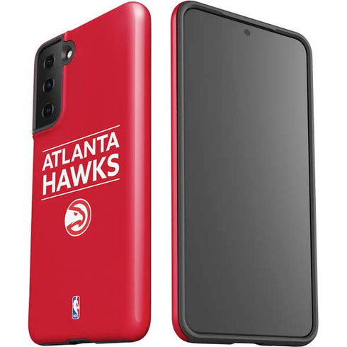 NBA Atlanta Hawks Standard - Red Galaxy S21 FE Pro Case