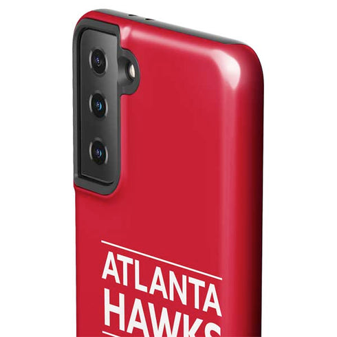 NBA Atlanta Hawks Standard - Red Galaxy S21 Plus 5G Pro Case