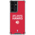 NBA Atlanta Hawks Standard - Red Galaxy S21 Ultra 5G Clear Case
