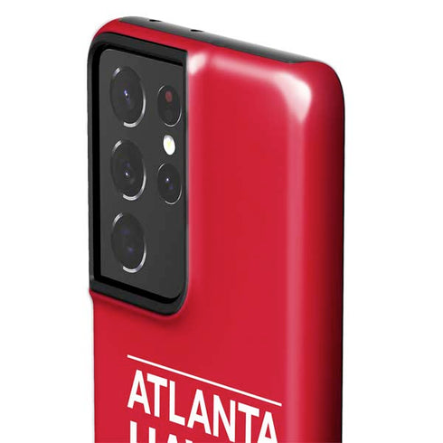 NBA Atlanta Hawks Standard - Red Galaxy S21 Ultra 5G Pro Case