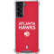 NBA Atlanta Hawks Standard - Red Galaxy S22 Clear Case