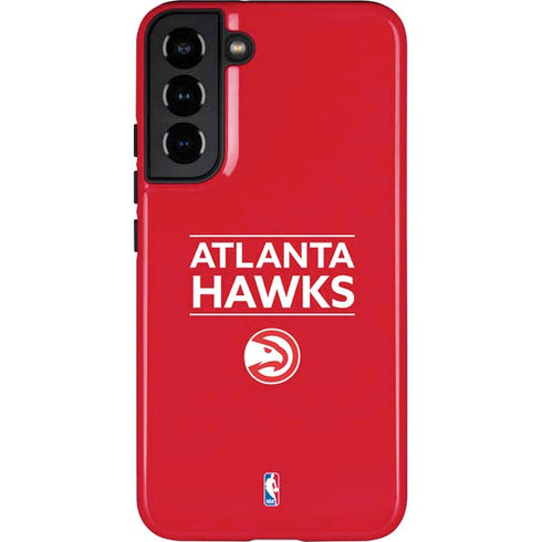 NBA Atlanta Hawks Standard - Red Galaxy S22 Plus Pro Case