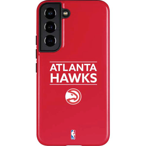 NBA Atlanta Hawks Standard - Red Galaxy S22 Pro Case