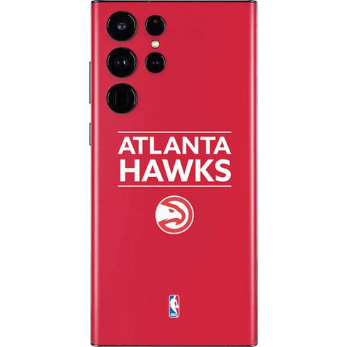 NBA Atlanta Hawks Standard - Red Galaxy S22 Ultra Skin