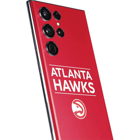 NBA Atlanta Hawks Standard - Red Galaxy S22 Ultra Skin
