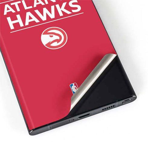 NBA Atlanta Hawks Standard - Red Galaxy S22 Ultra Skin