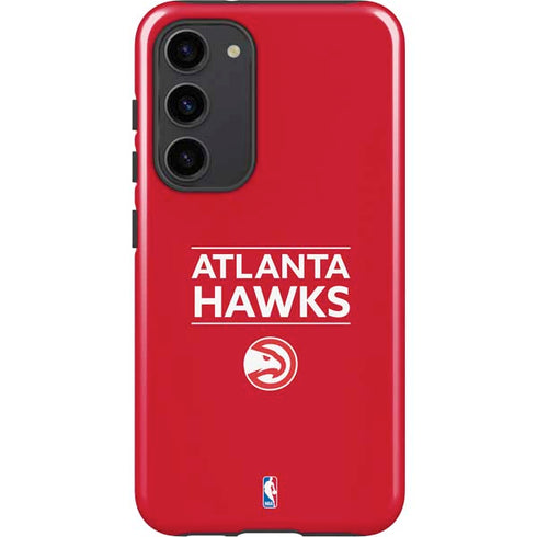 NBA Atlanta Hawks Standard - Red Galaxy S23 Plus Pro Case