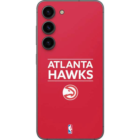 NBA Atlanta Hawks Standard - Red Galaxy S23 Skin