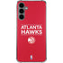 NBA Atlanta Hawks Standard - Red Galaxy S24 Plus Clear Case