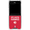 NBA Atlanta Hawks Standard - Red Galaxy Z Flip5 5G Clear Case