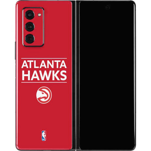 NBA Atlanta Hawks Standard - Red Galaxy Z Fold2 5G Skin