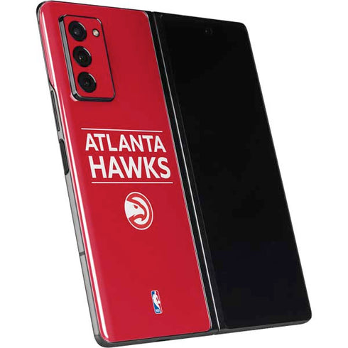 NBA Atlanta Hawks Standard - Red Galaxy Z Fold2 5G Skin