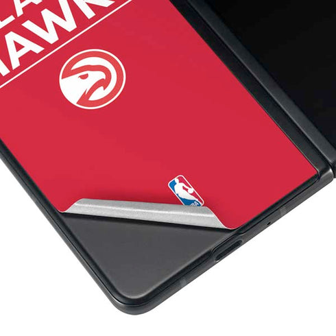 NBA Atlanta Hawks Standard - Red Galaxy Z Fold4 5G Skin