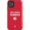 NBA Atlanta Hawks Standard - Red iPhone 11 Impact Case