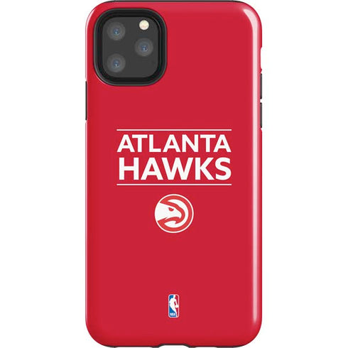 NBA Atlanta Hawks Standard - Red iPhone 11 Pro Max Impact Case