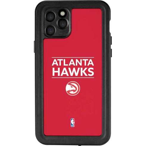 NBA Atlanta Hawks Standard - Red iPhone 11 Pro Waterproof Case