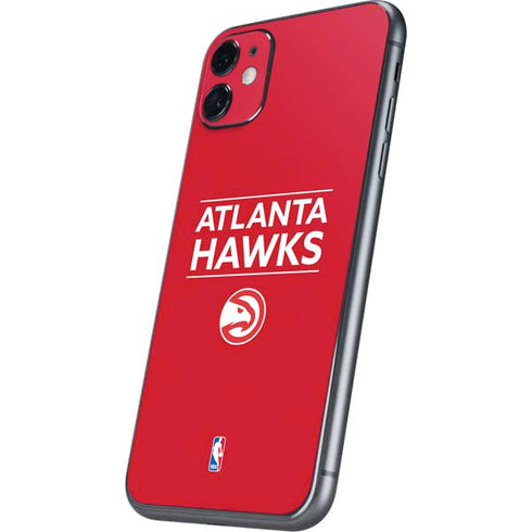 NBA Atlanta Hawks Standard - Red iPhone 11 Skin
