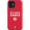 NBA Atlanta Hawks Standard - Red iPhone 12 Impact Case
