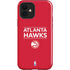 NBA Atlanta Hawks Standard - Red iPhone 12 Impact Case