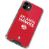 NBA Atlanta Hawks Standard - Red iPhone 12 Mini Clear Case