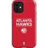 NBA Atlanta Hawks Standard - Red iPhone 12 Mini Impact Case